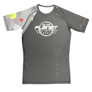 Custom Fight Wear Rash Guard Grey