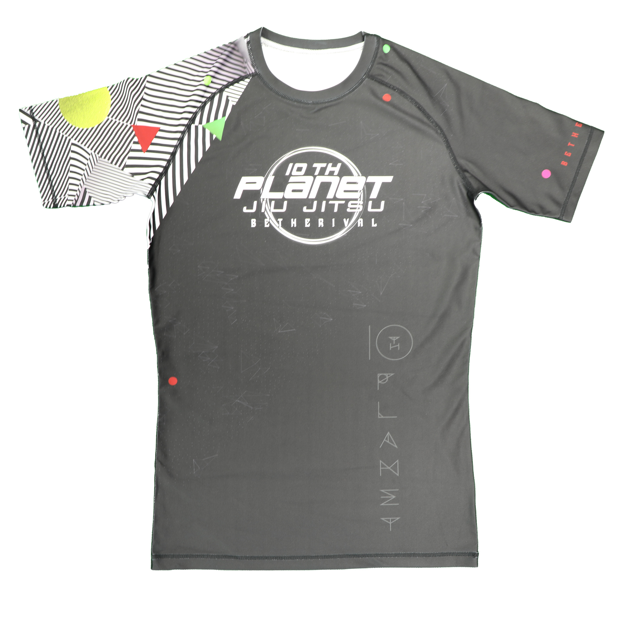 Custom Fight Wear Rash Guard Grey