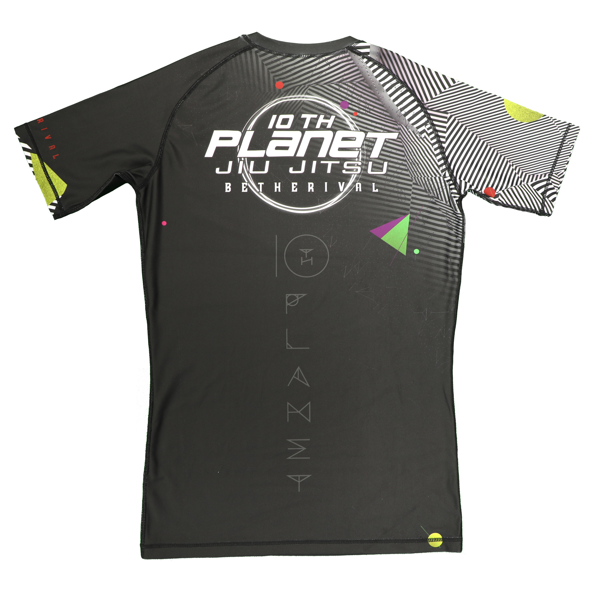 Custom Fight Wear Rash Guard Dark Grey