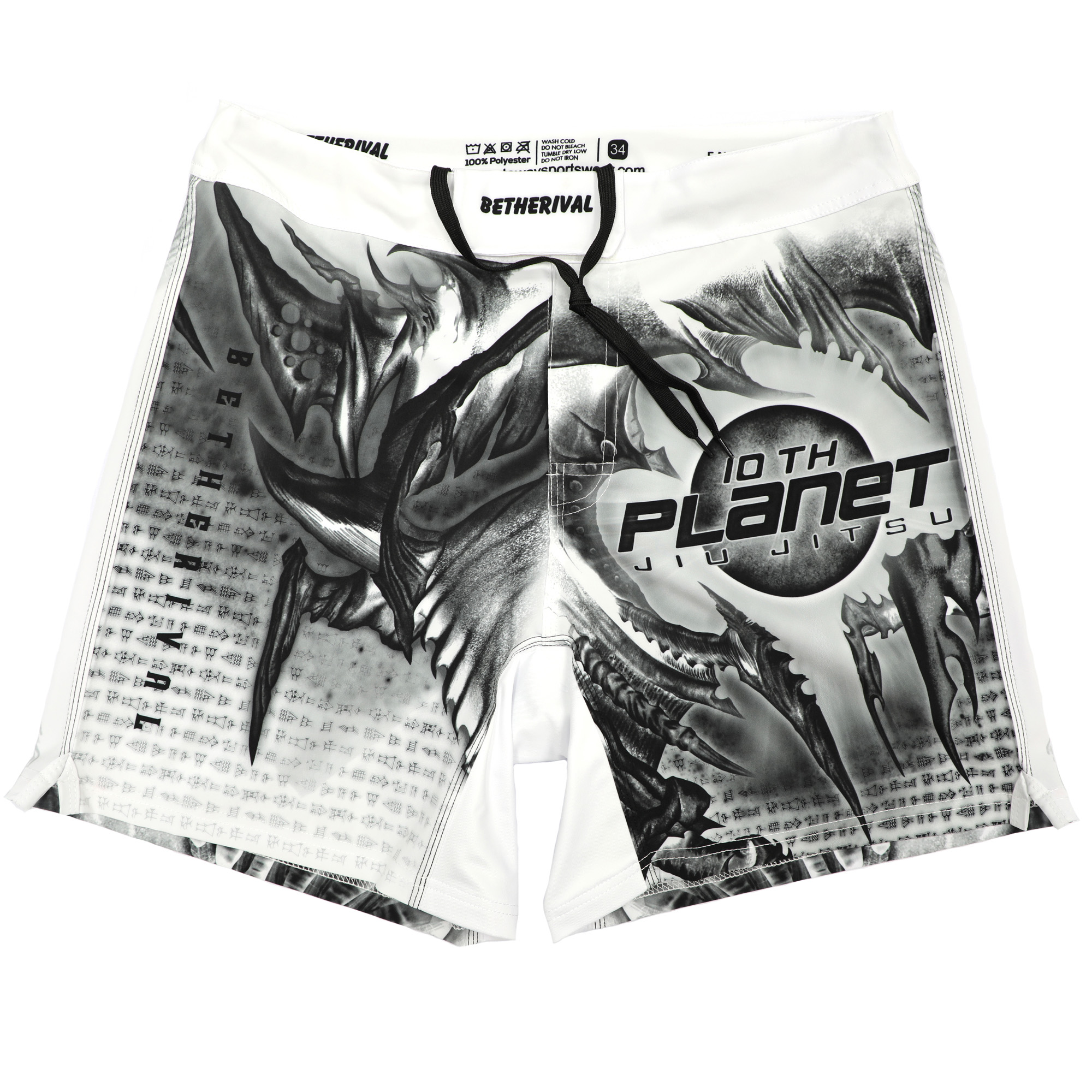 Custom Fight Shorts A001 front view