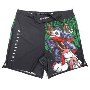 Custom Fight Shorts A007 front view