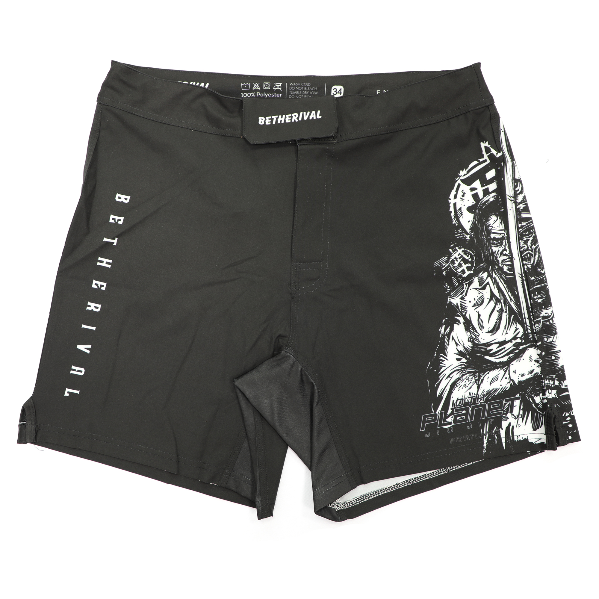 Custom Fight Shorts A009 front view