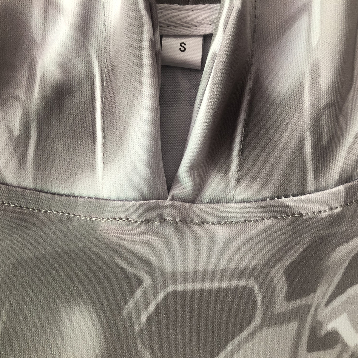 Custom Fishing Hoodie detail